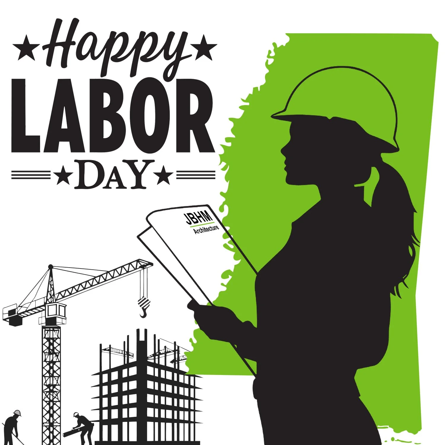 Happy Labor Day from JBHM Architecture!  Today we honor the hardworking men and women who help build Mississippi&rsquo;s future from the job site to the drawing board. Thank you for the dedication, skill, and vision that keep our communities growing 