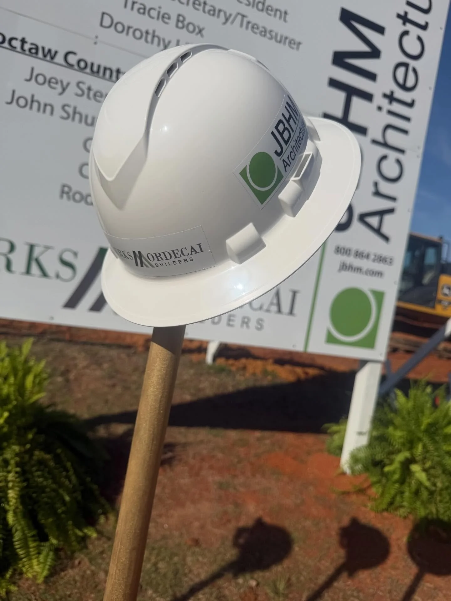 Kicking off the week the best way we know how&hellip; breaking ground. Choctaw County Nursing and Rehab Center is officially underway! #JBHM #Mississippi #Architecture