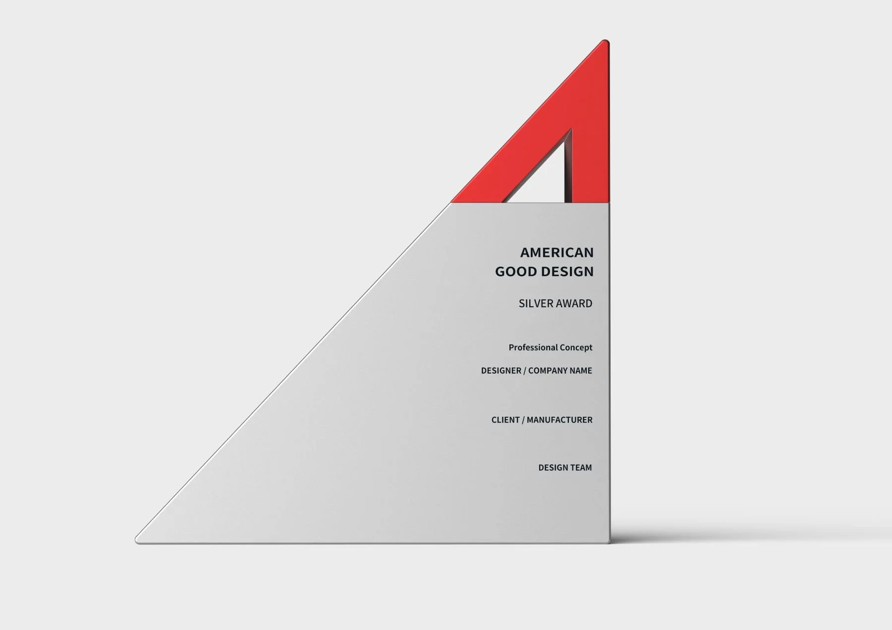 Official Silver Award Certificate from 2026 American Good Design for MeiXinlong Packing