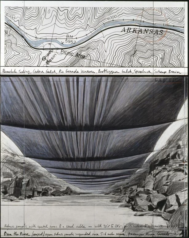 "How Christo Plans to Drape the Arkansas River in a Giant Sheet," TheAtlantic.com, June 2011