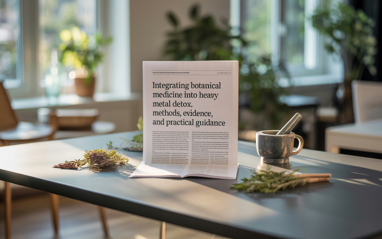 Integrating Botanical Medicine into Heavy Metal Detox: Methods, Evidence, and Practical Guidance
