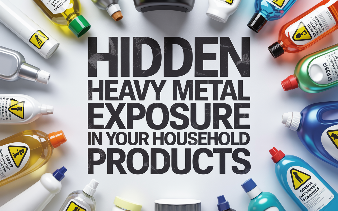 Hidden Heavy Metal Exposure in Your Household Products