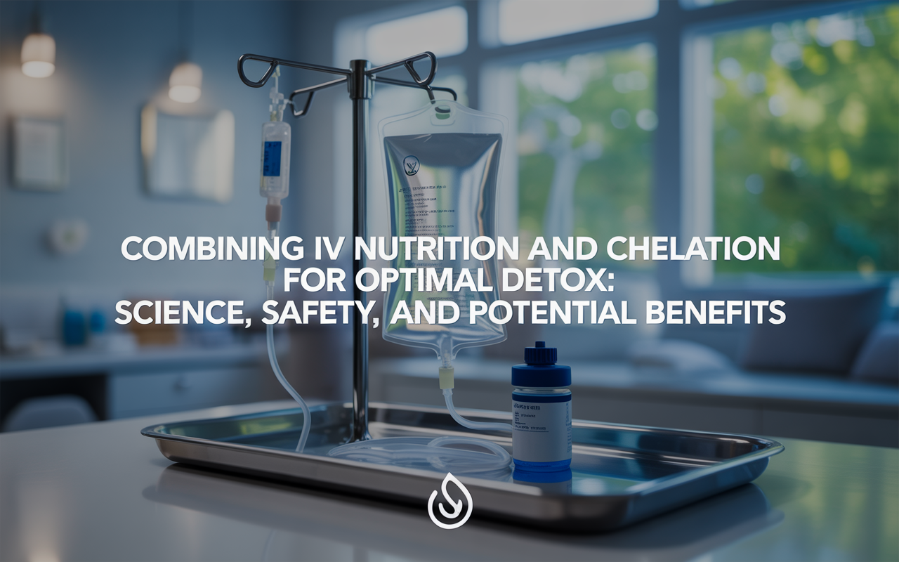 Combining IV Nutrition and Chelation for Optimal Detox: Science, Safety, and Potential Benefits