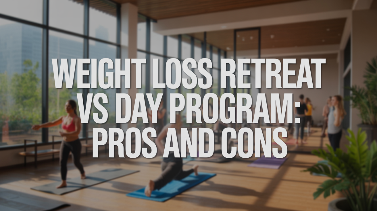Weight Loss Retreat vs Day Program: Pros and Cons