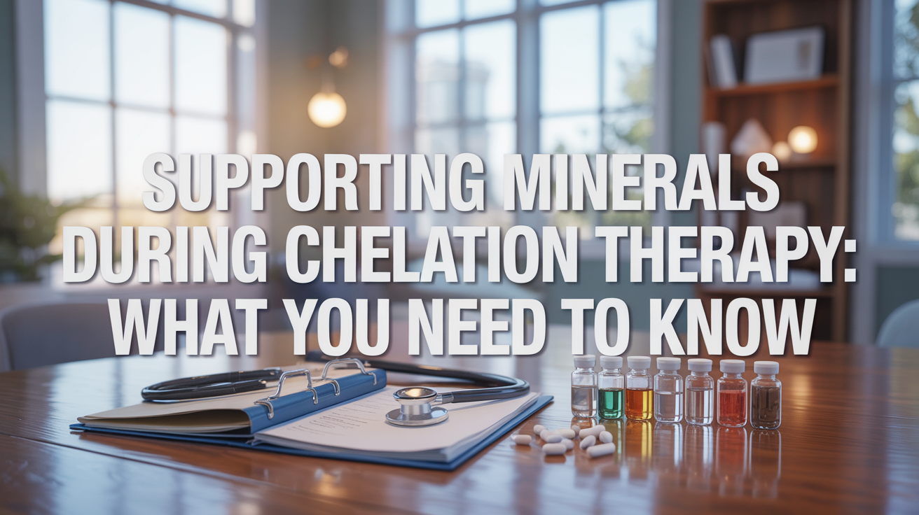 Supporting Minerals During Chelation Therapy: What You Need to Know