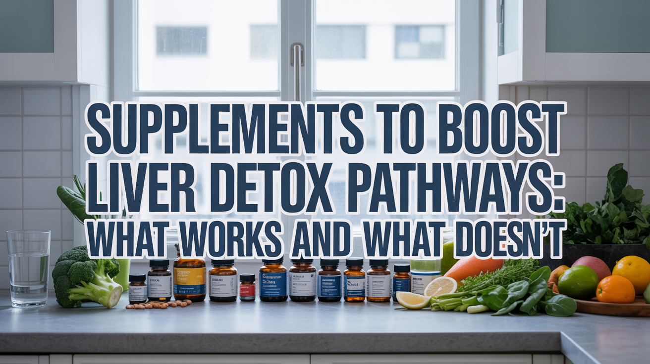 Supplements to Boost Liver Detox Pathways: What Works and What Doesn't