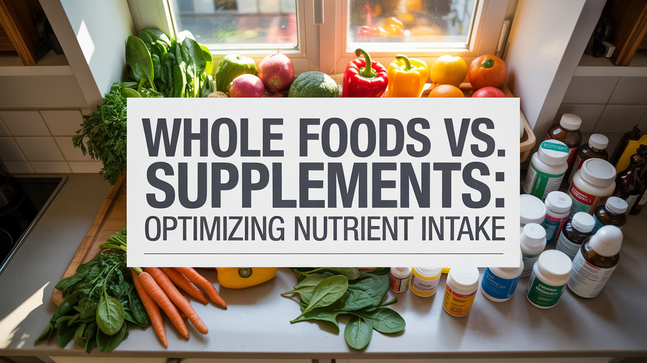 Whole Foods vs Supplements: Optimizing Nutrient Intake