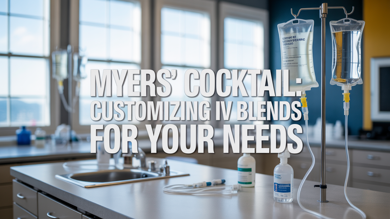 Myers' Cocktail: Customizing IV Blends for Your Needs