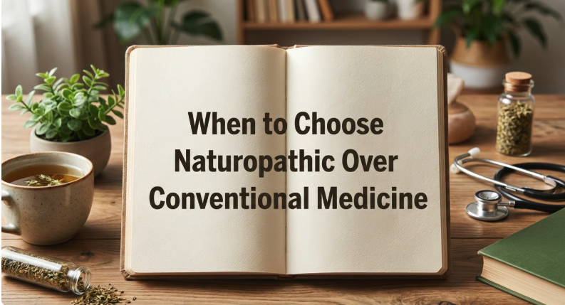 When to Choose Naturopathic Over Conventional Medicine