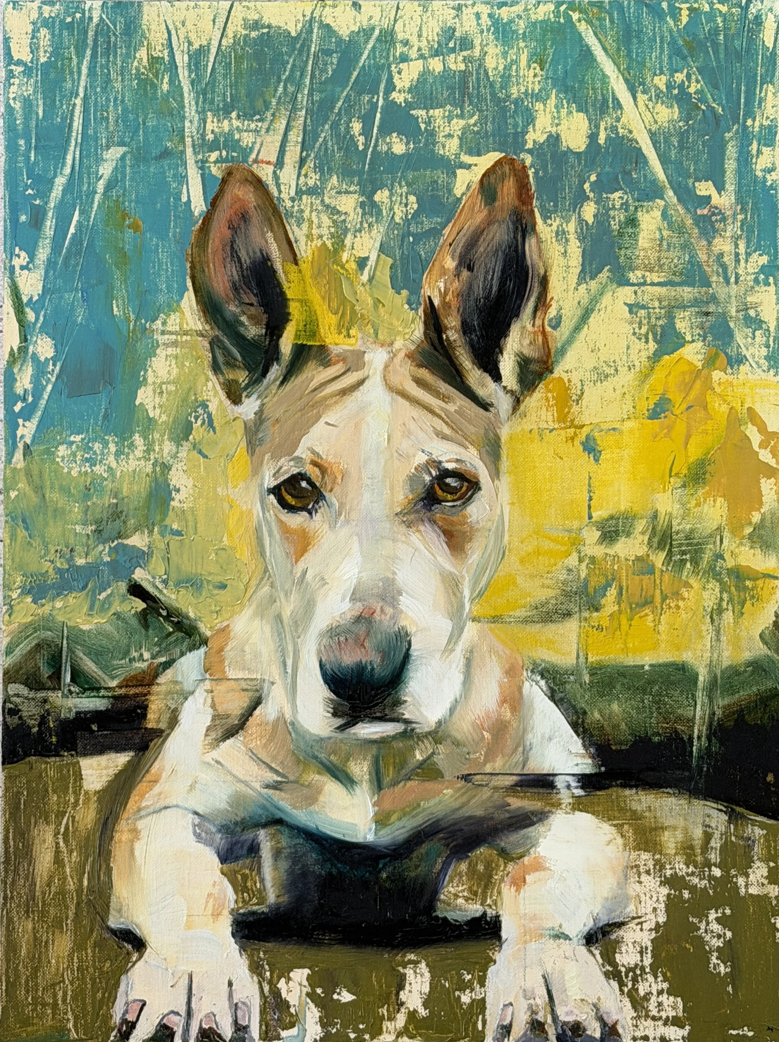 Millie 12” x 16” x 4mm Oil on Aluminum Panel