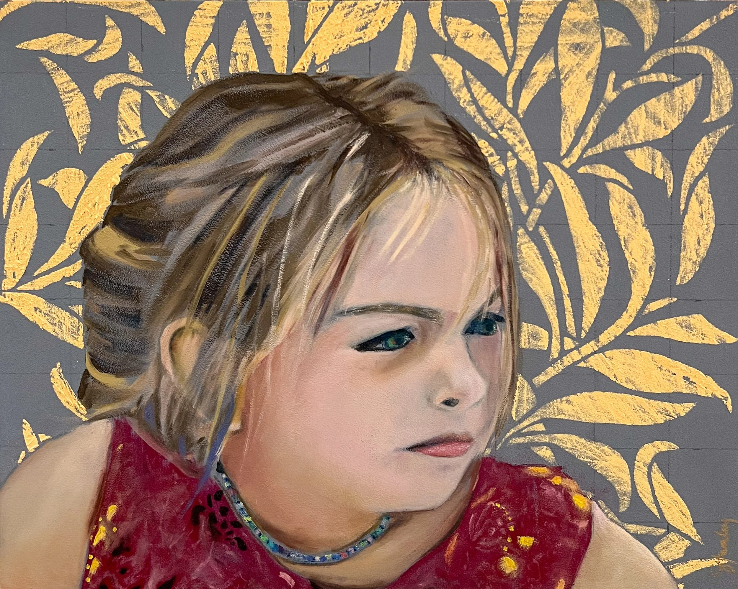 Brooding - 16 x 20 x 1/8” - Oil on Aluminum