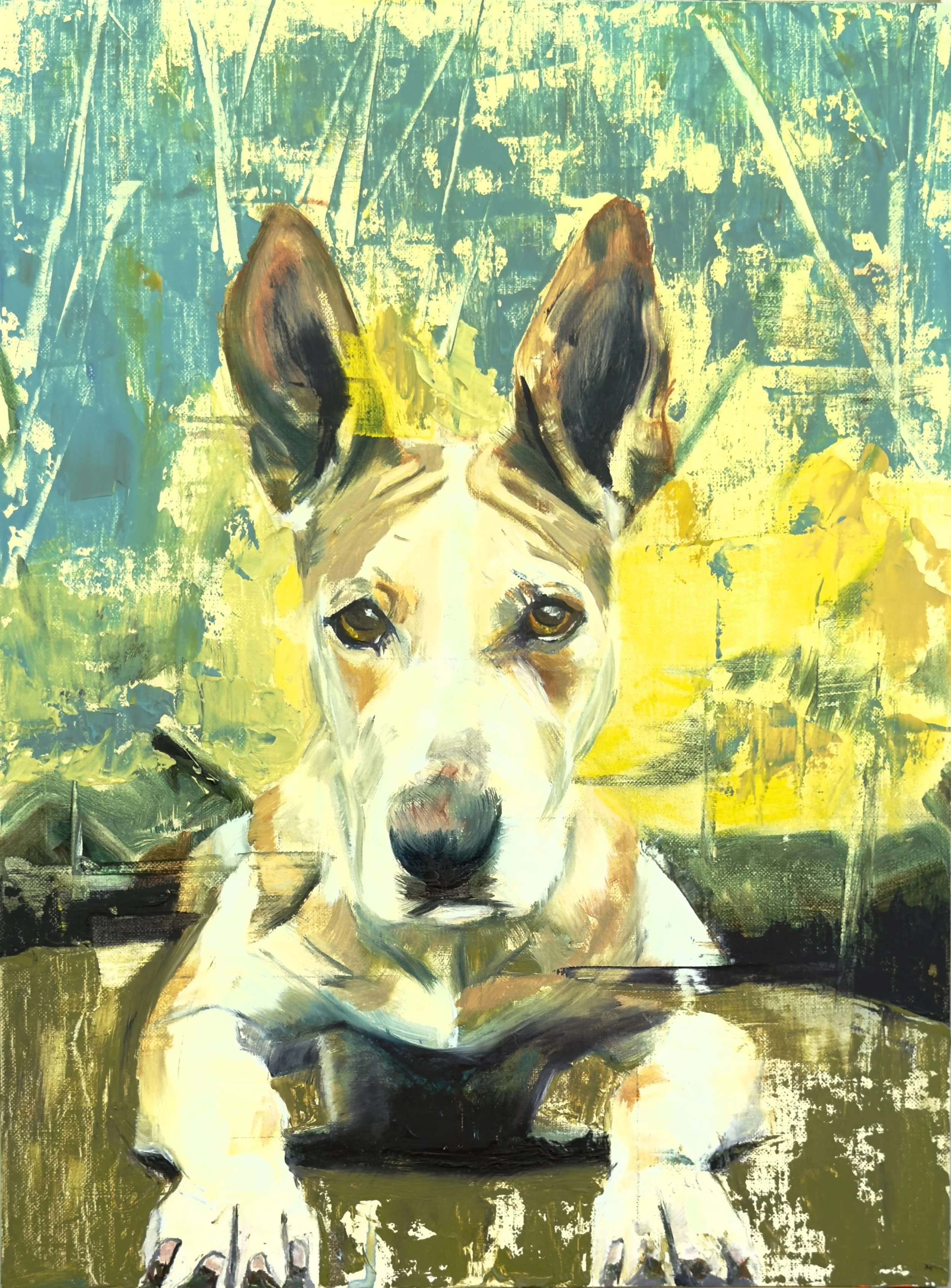 Millie 12” x 16” x 4mm Oil on Aluminum Panel