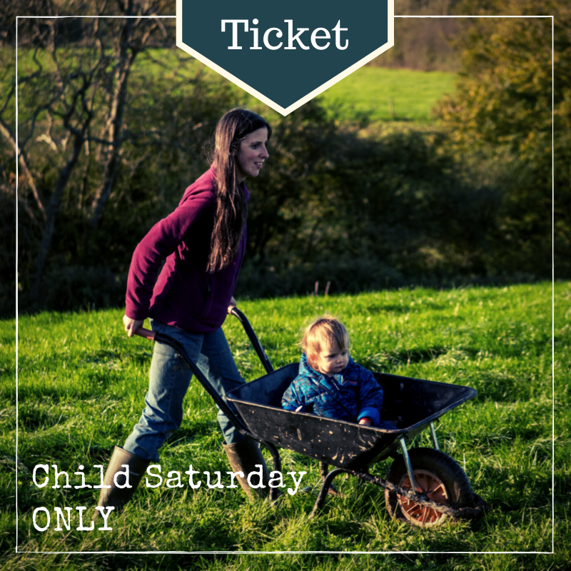 Parky in the Park Child (under 18) Saturday Only Ticket