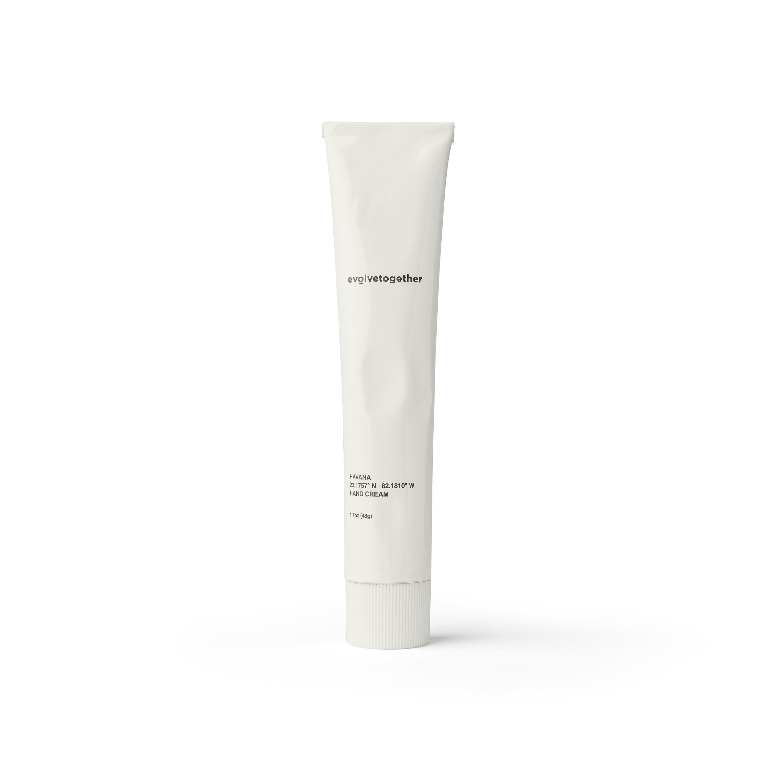 evolvetogether Havana hand cream bottle