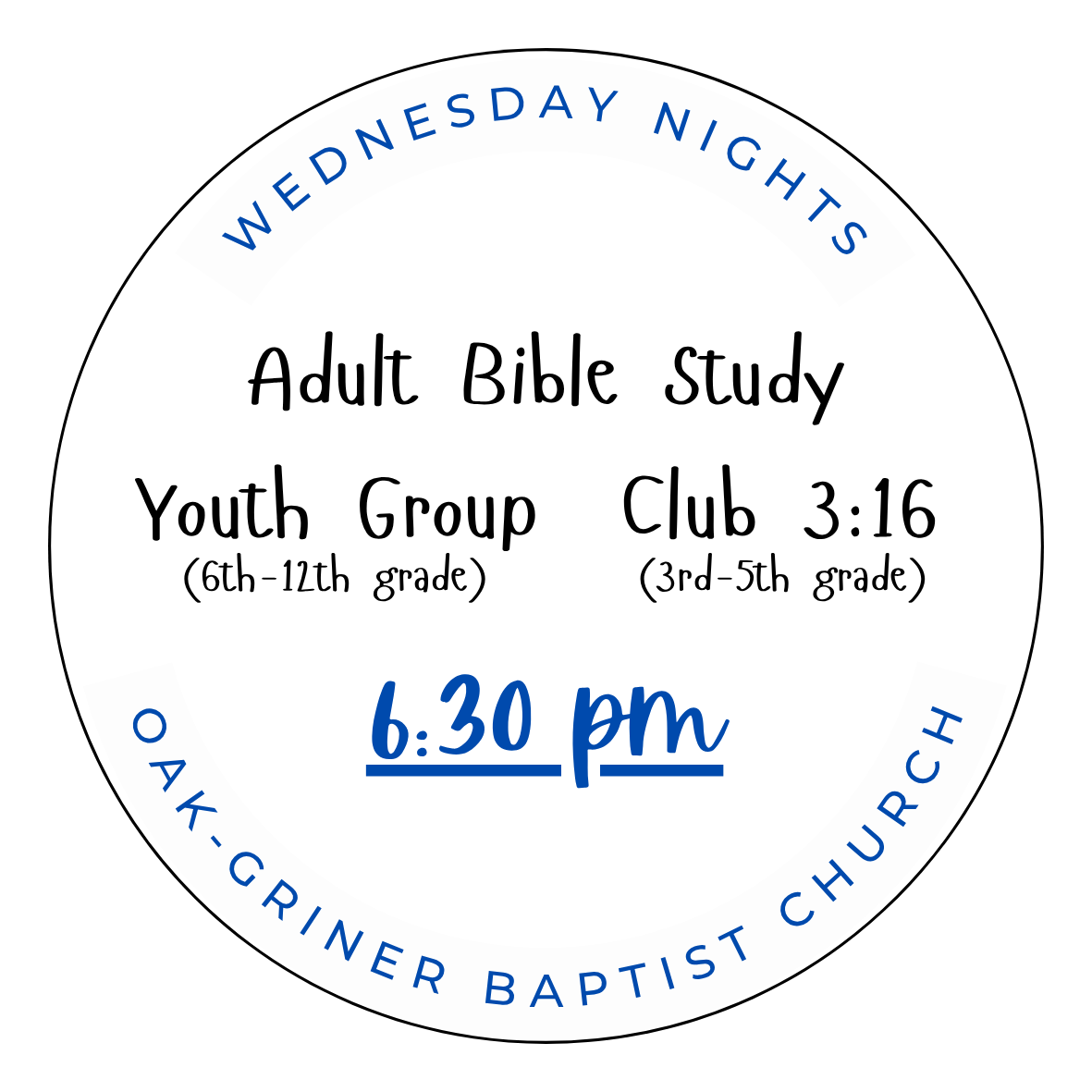 Wednesday Nights for all Ages