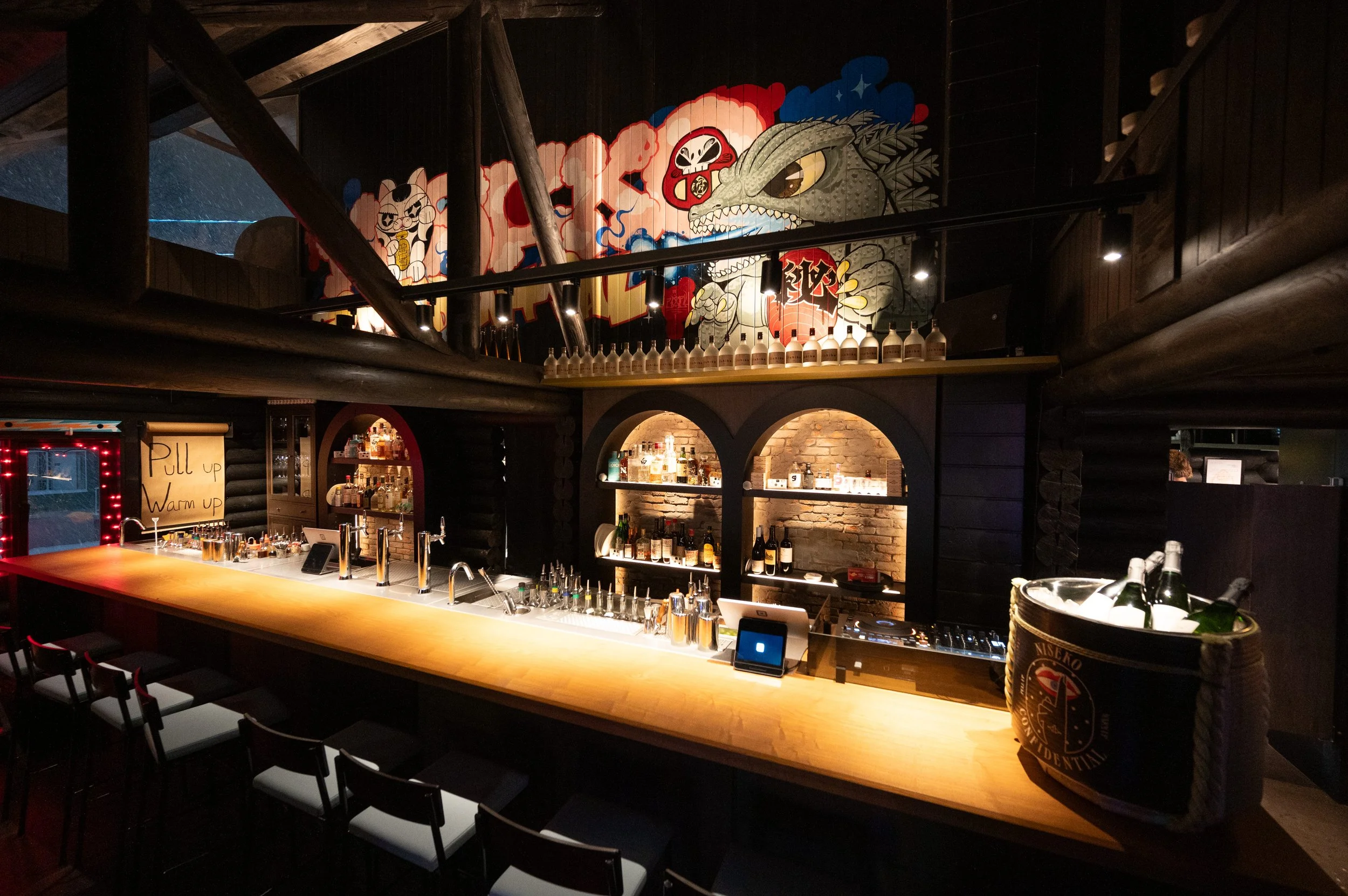 Restaurant Interior By Glen Claydon - Niseko Confidential - Niseko