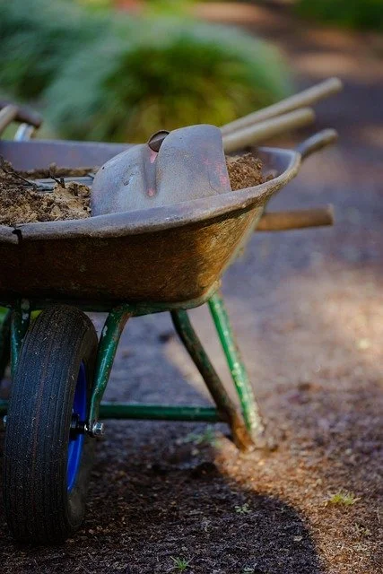 Arbeitseinsatz im Landschaftsgarten