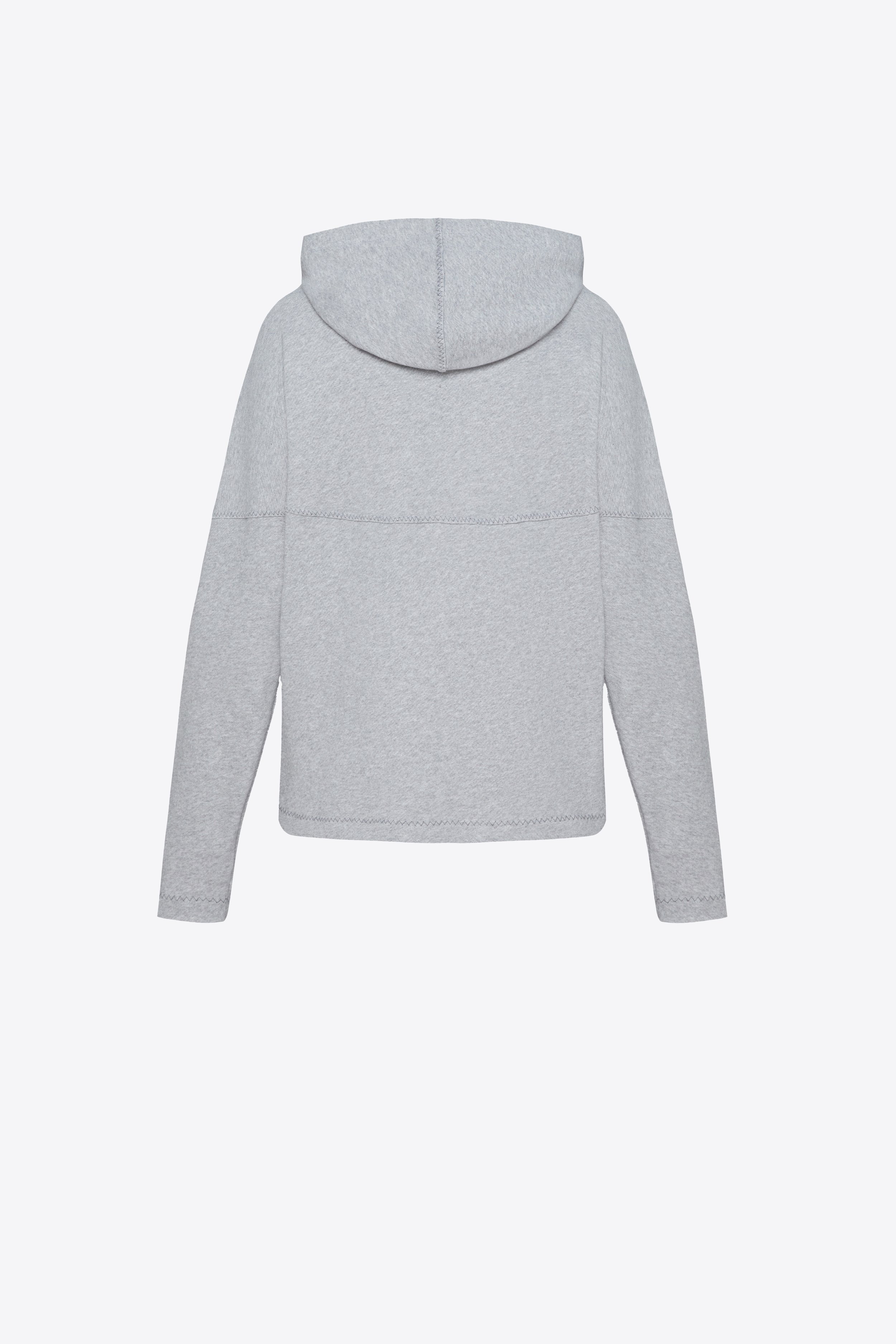 INNNA offers 100% soft cotton hoodies, often called sweatshirts, in grey, available with matching traders shorts as a set.