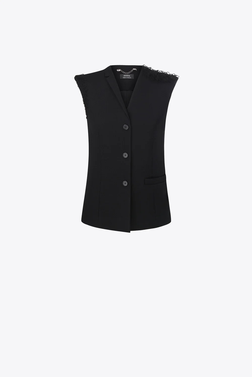 red and black men's dress shoes Charleston Vest in Black main image 1