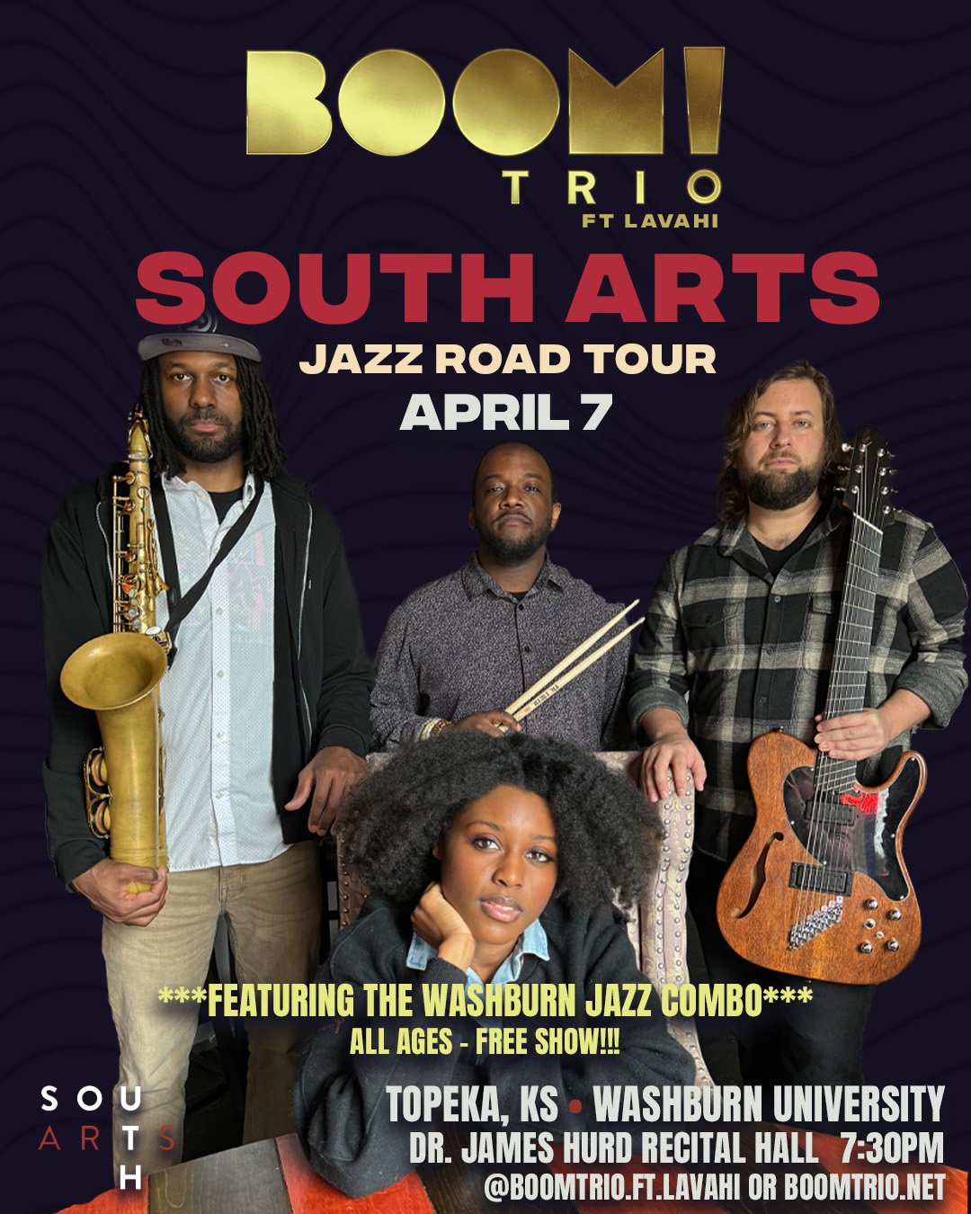 SOUTH ARTS JAZZ ROAD TOUR - TOPEKA