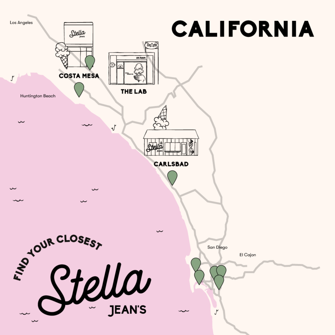 Stella Jean's California map