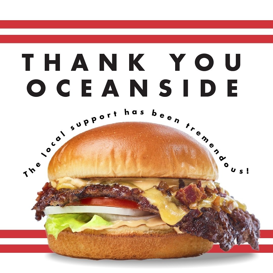 We appreciate each and every one of you who has come in to Tanner&rsquo;s Prime Burgers Oceanside, let&rsquo;s keep smashing 🍔 

#TannersPrimeBurgers #BrandtBeef #Oceanside #TannersPrimeOceanside