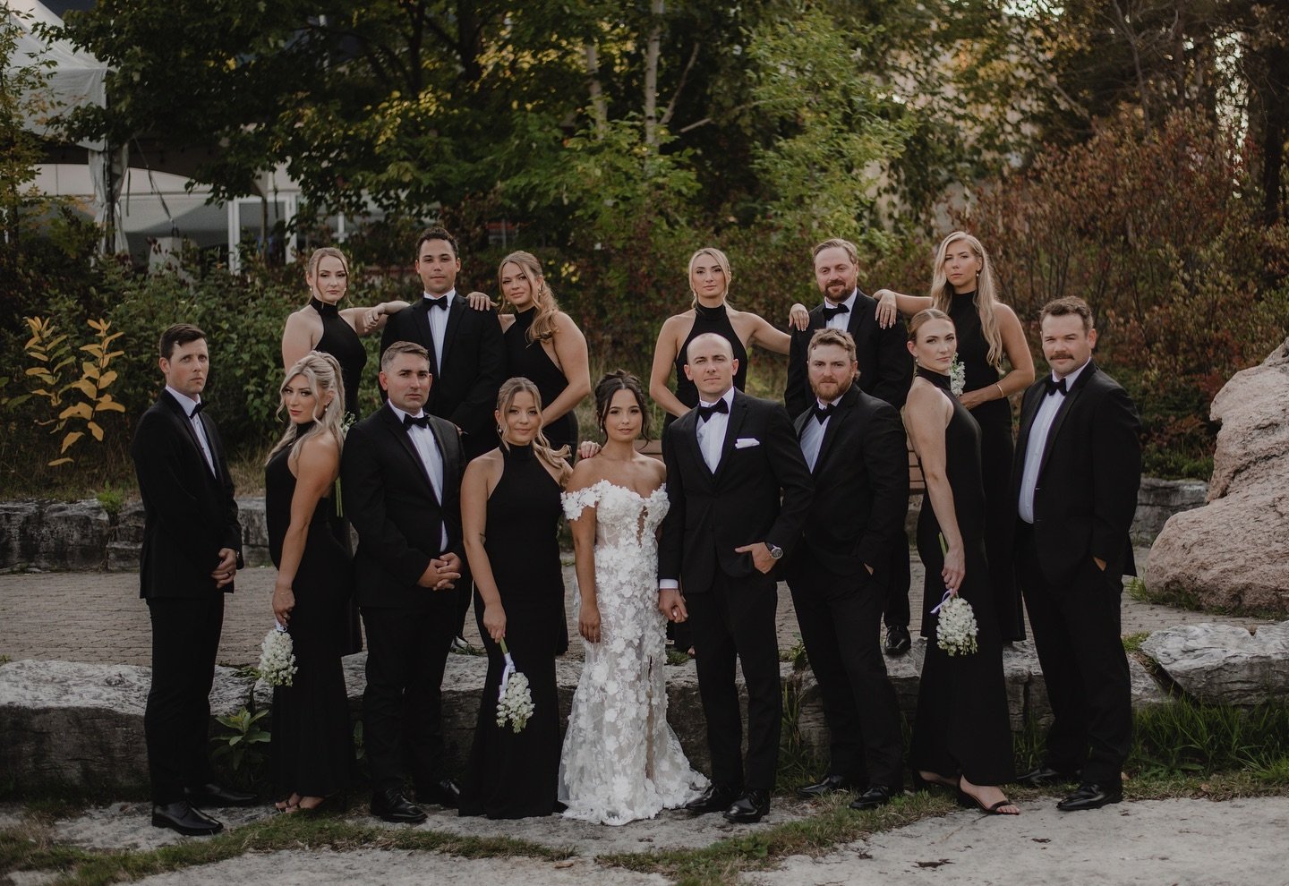 Putting the final touches on this wedding gallery! 🤍

I have to give a huge thank you to this wonderful group of people. What is not pictured in the photo is the fact that it was nearly 40 degrees on this day. All day we sought out shade but it didn