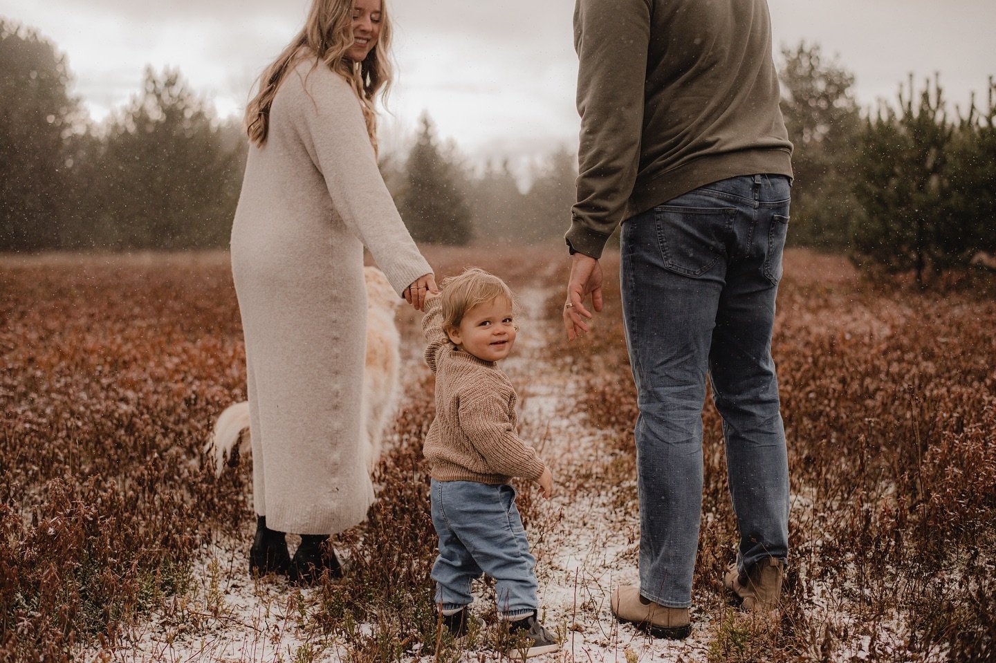 Well didn&rsquo;t we get lucky with this little snowstorm ! 

It never ceases to amaze me how many different photos you can get from a mini session. In the winter time, it can be hard to commit to a full session because the weather can be so unpredic