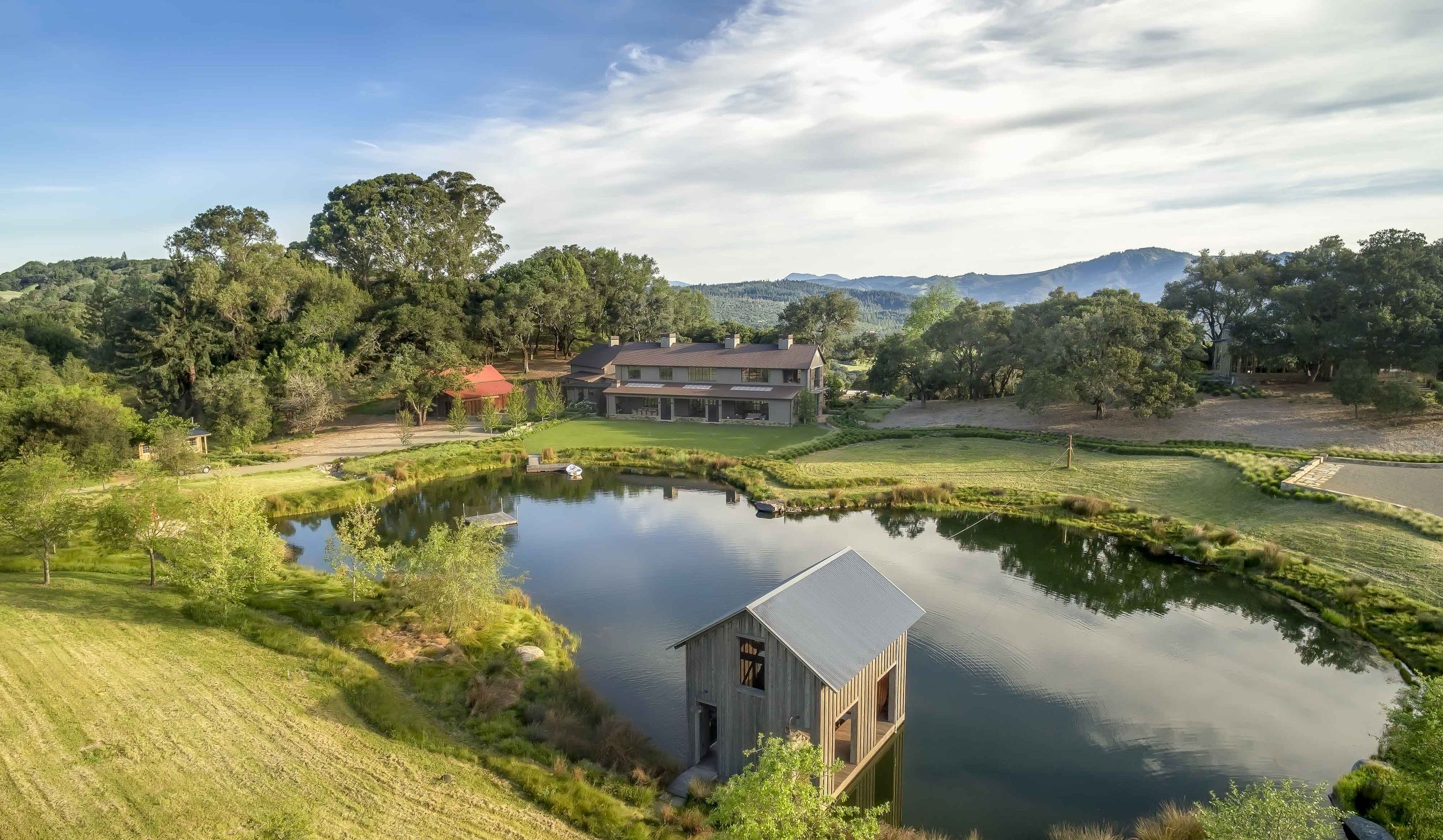 Sonoma Mountain Pond Design & BUILD