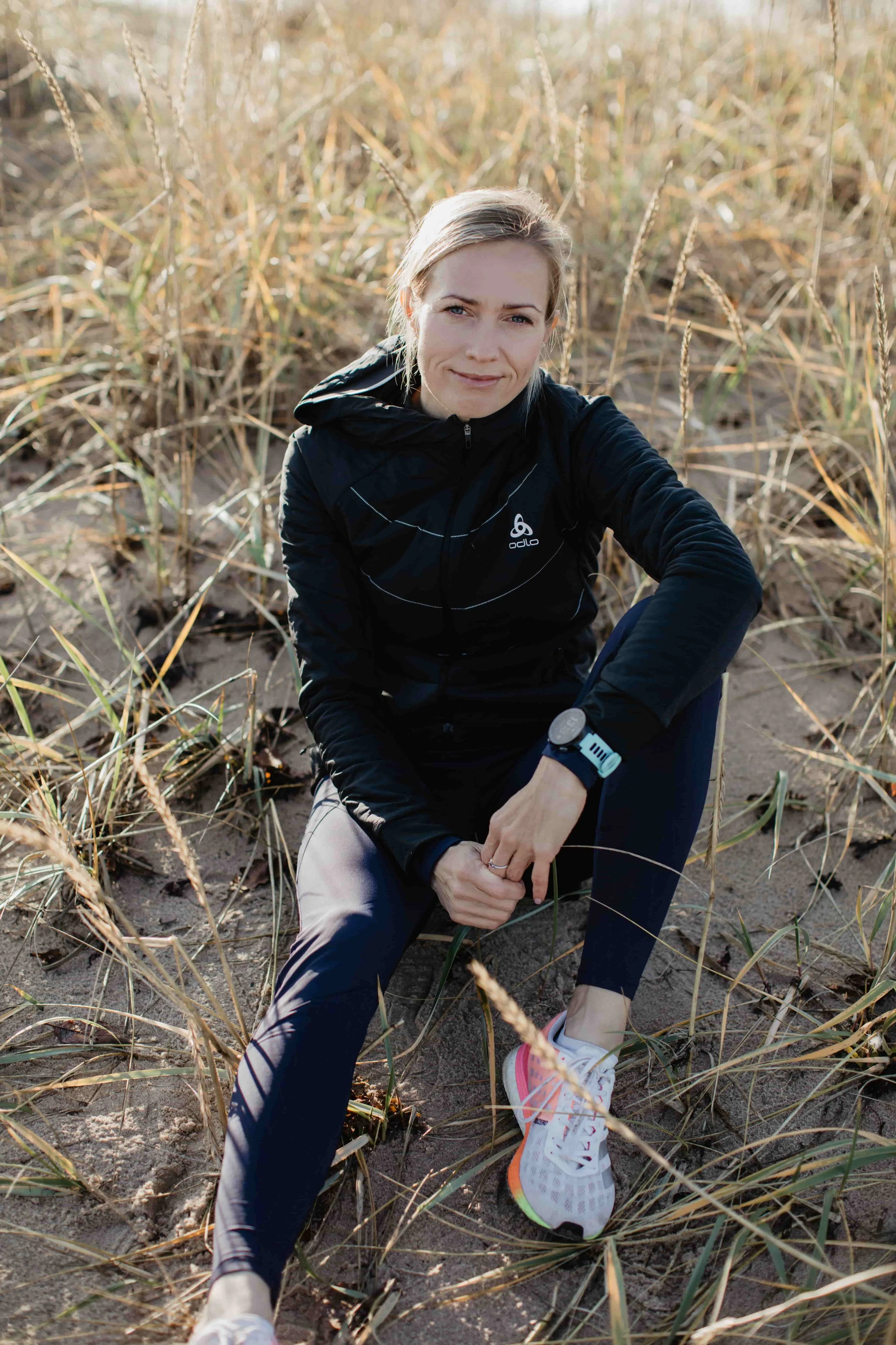 Running coach Maris Heinaru in Tallinn