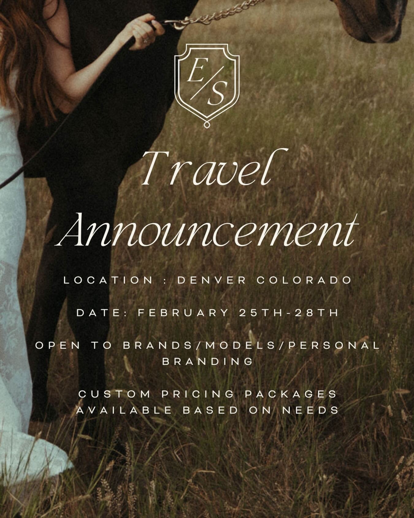 DENVER &mdash; February ✨
The Edit Society is traveling and books are open.
Personal brands, fashion brands, founders&mdash;let&rsquo;s refresh your brand imagery and tell your story the right way. Custom vision boards, aligned models, elevated creat