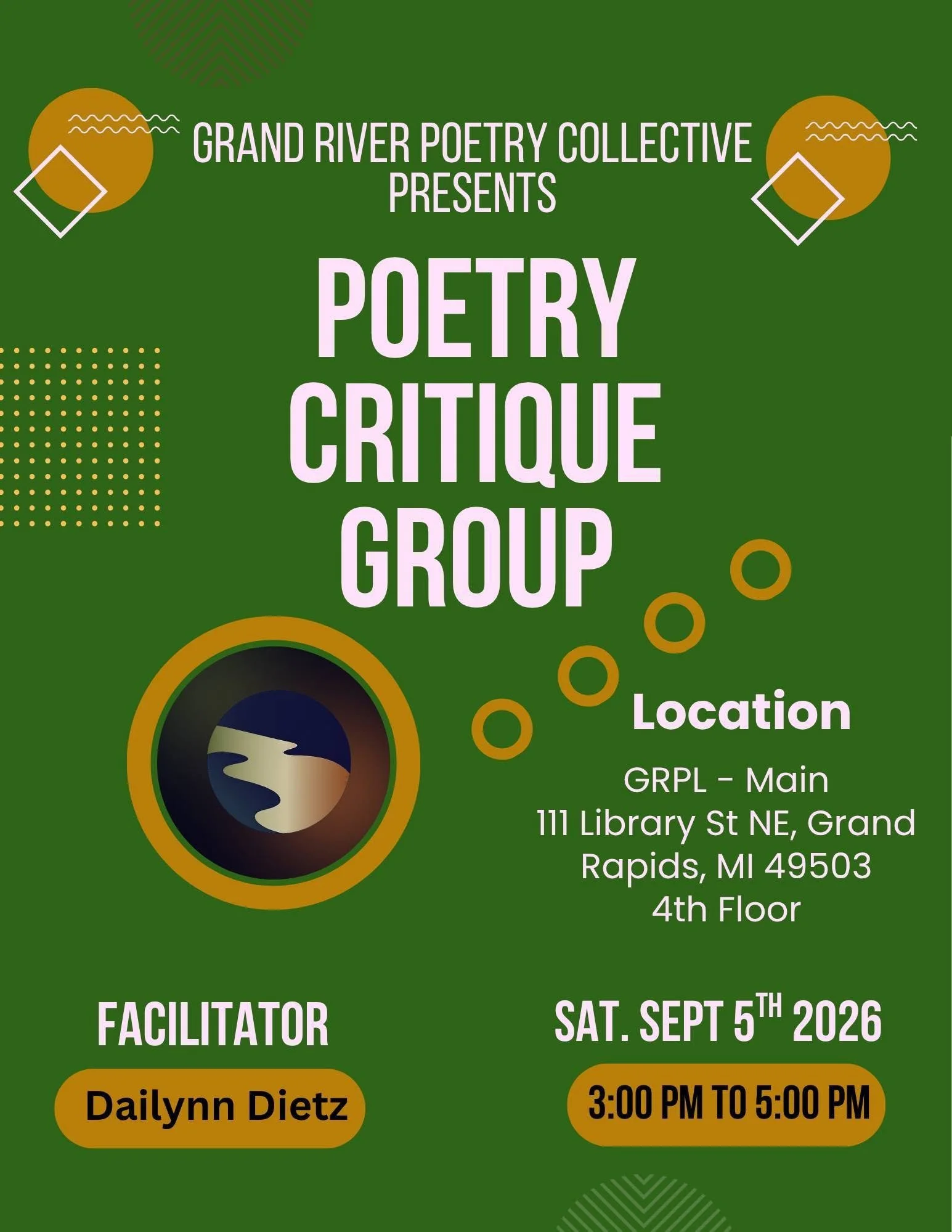 Poetry Critique Group (Sat)