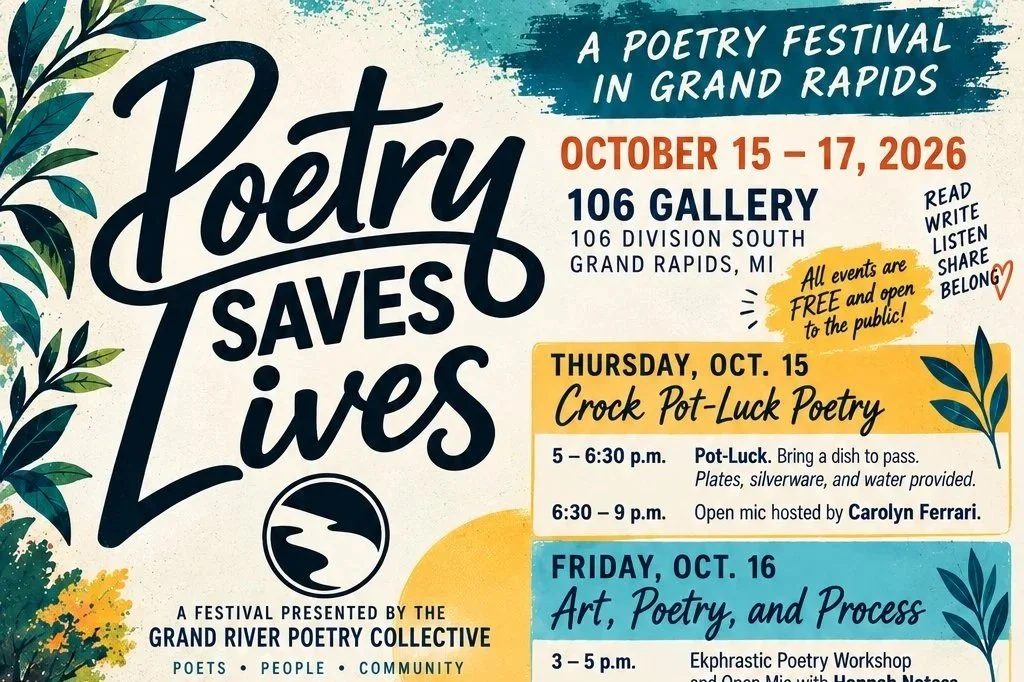 Poetry Saves Lives Festival