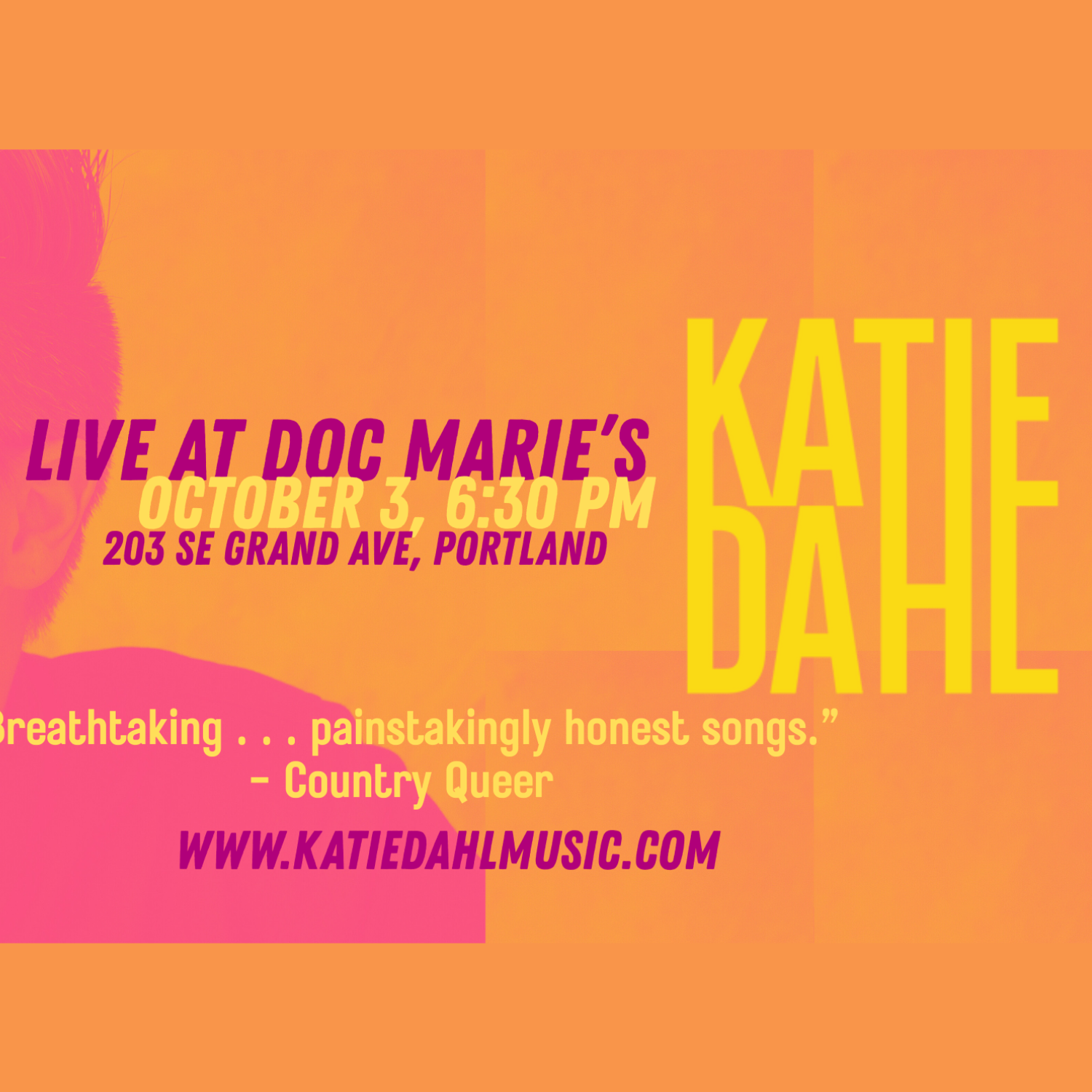 Live at Doc Marie’s Katie Dahl