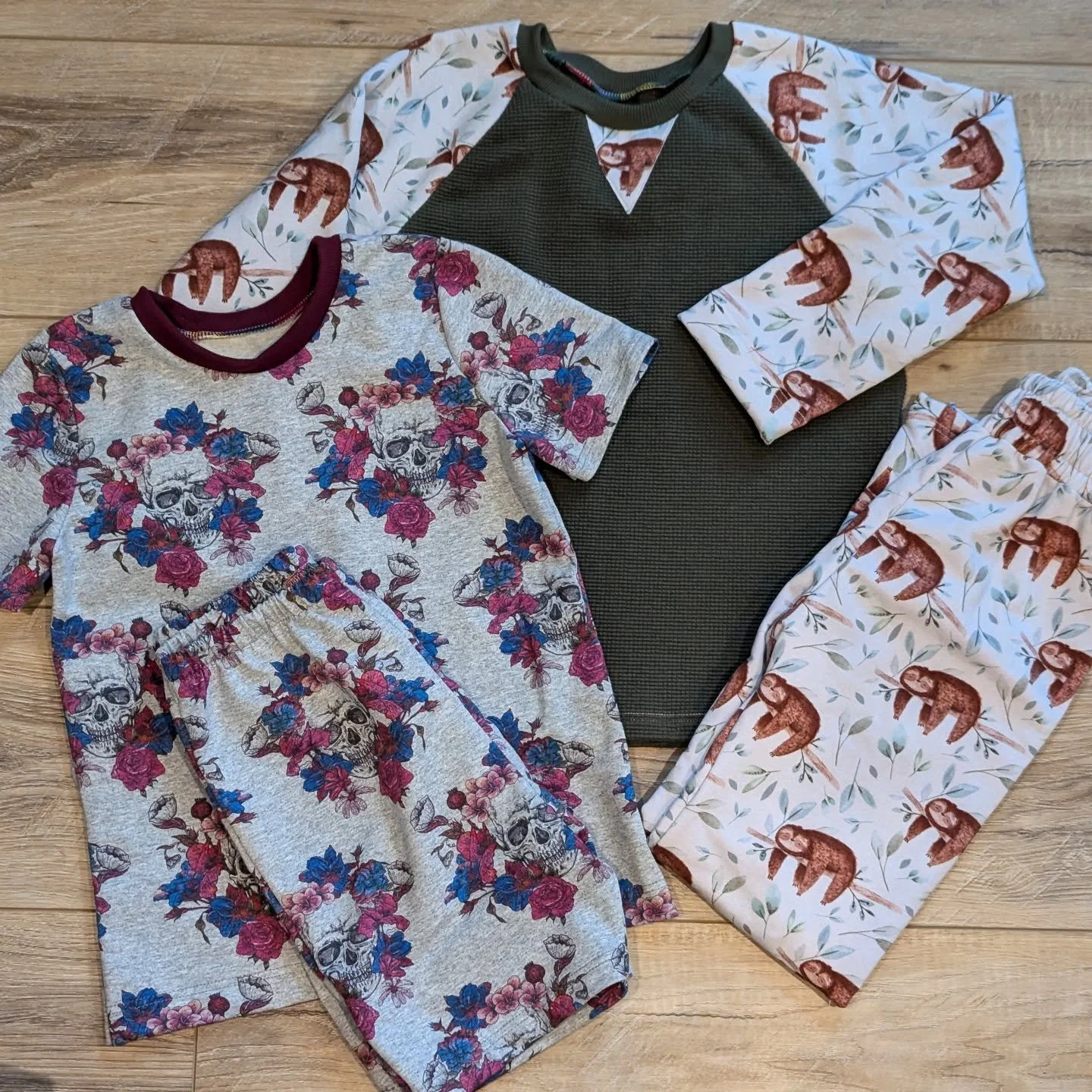 I haven't shared my annual mama-made Christmas jammies in a few years, but here are 2025's! Very much customized to their preferences.😉

While clearly not "holiday," they were both very well received🥰🥳🏆✨