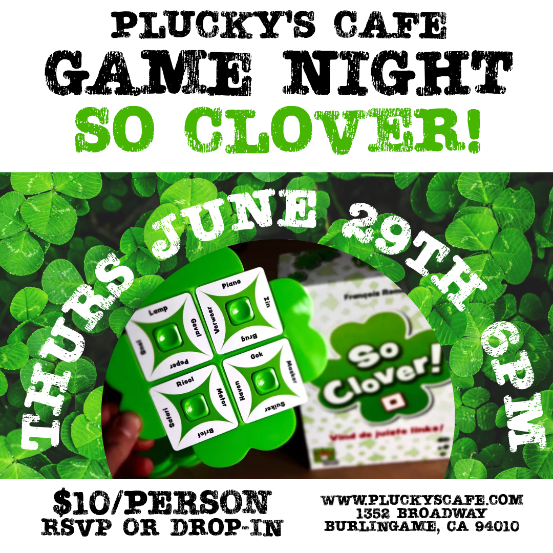 Hosted Game Night - So Clover!