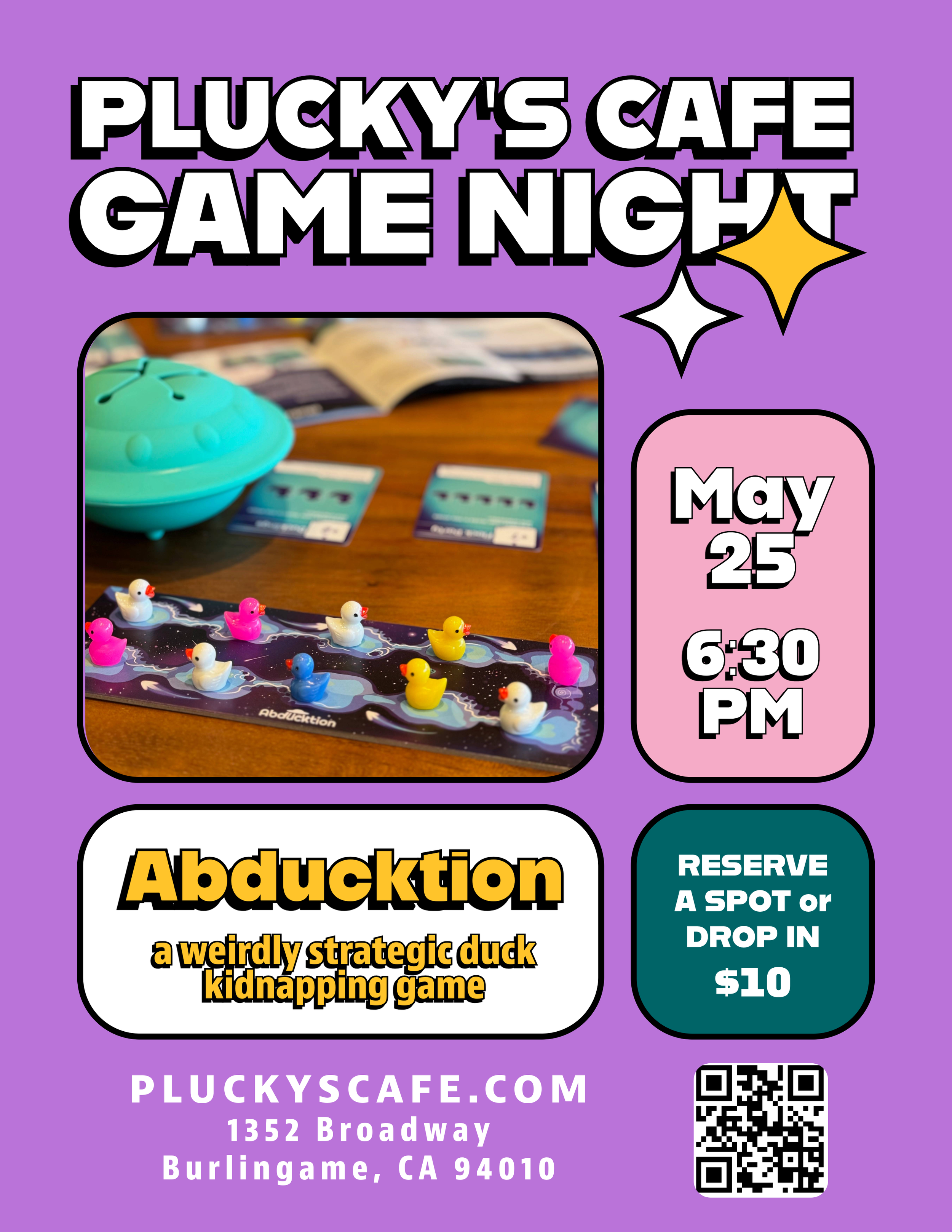 Hosted Game Night - Abducktion