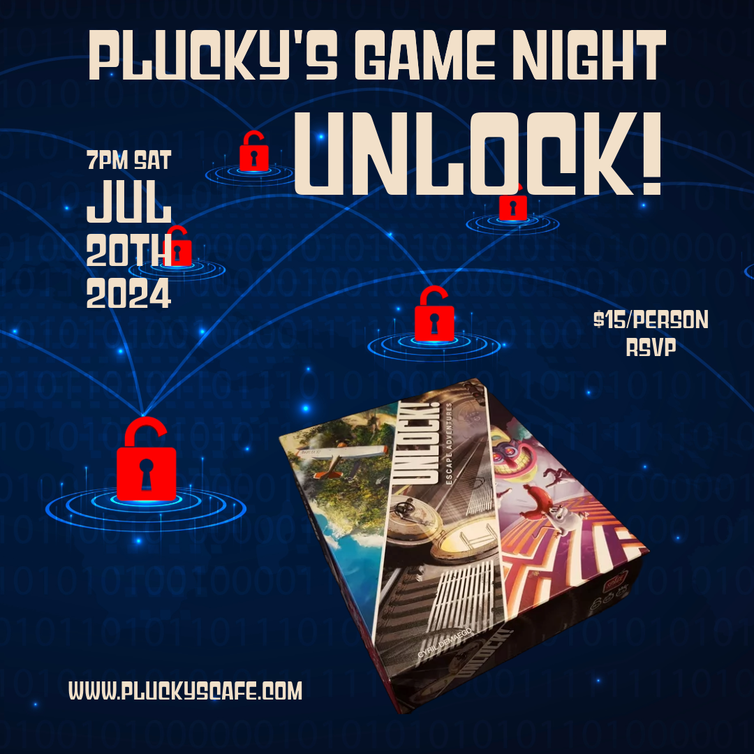 Hosted Game night - Unlock!