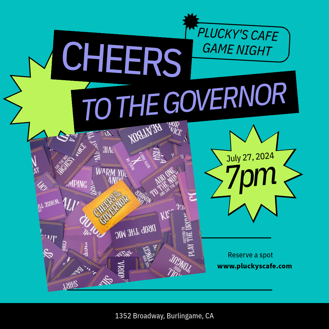 Hosted Game Night - Cheers to the Governor