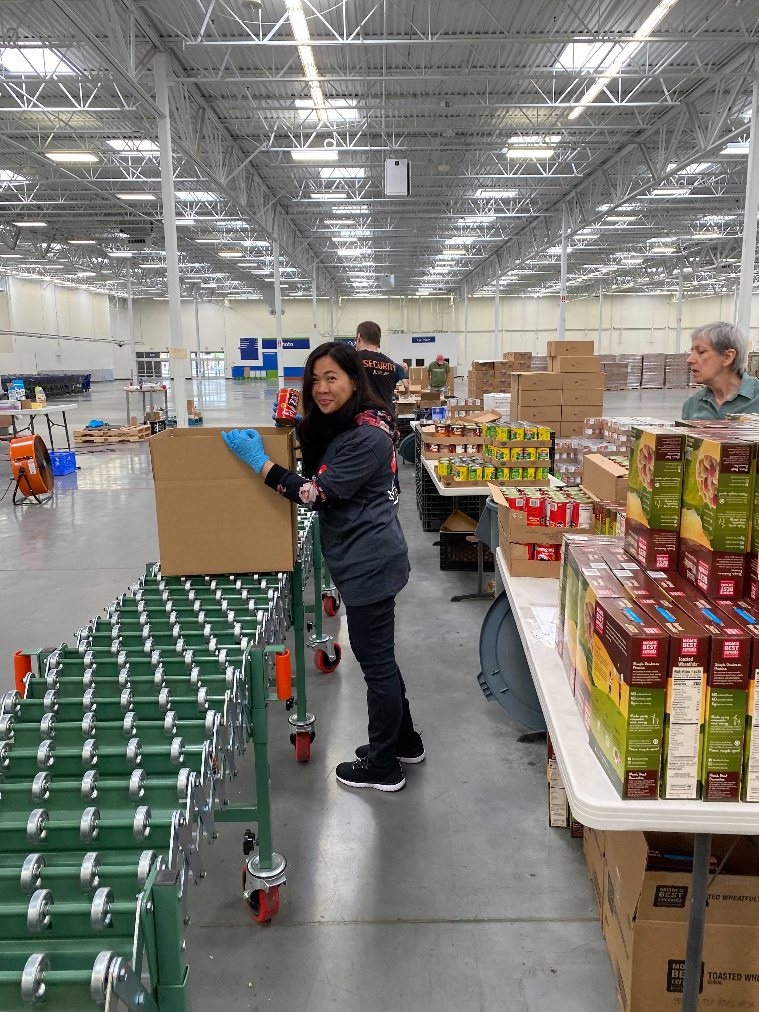 Box Build at the Alaska Food Bank