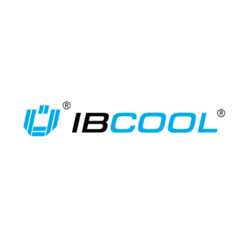 Text logo with black and blue stylized letters.