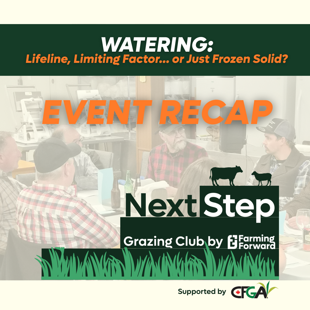 Grazing Club Session 3 Recap
