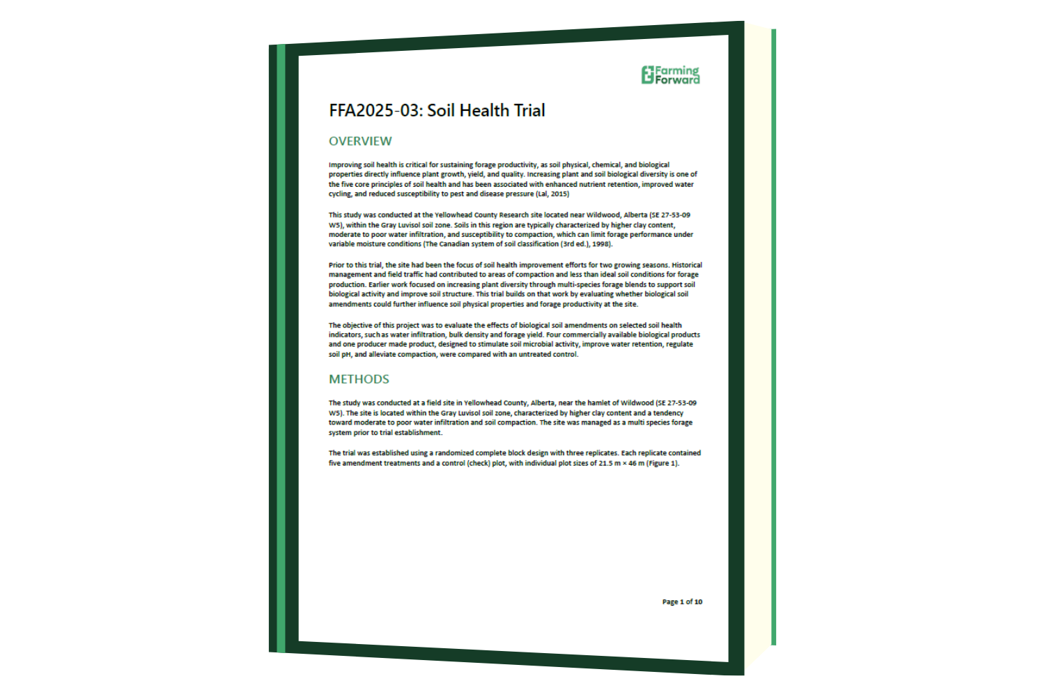 2025 Soil Health Trial Report