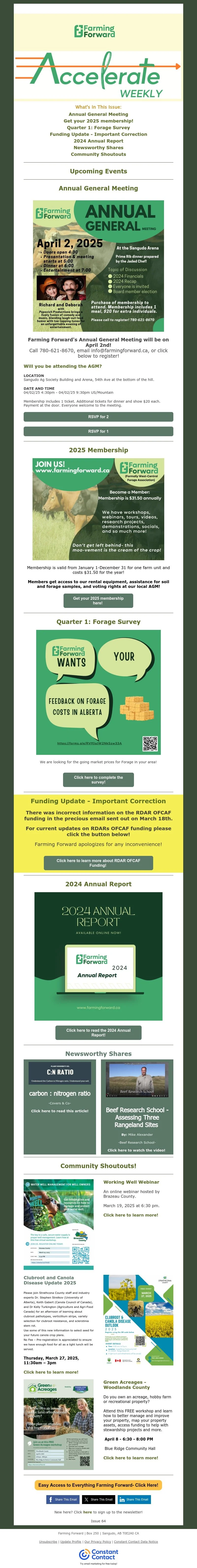 Accelerate Weekly - Week 64 — Farming Forward — Farming Forward