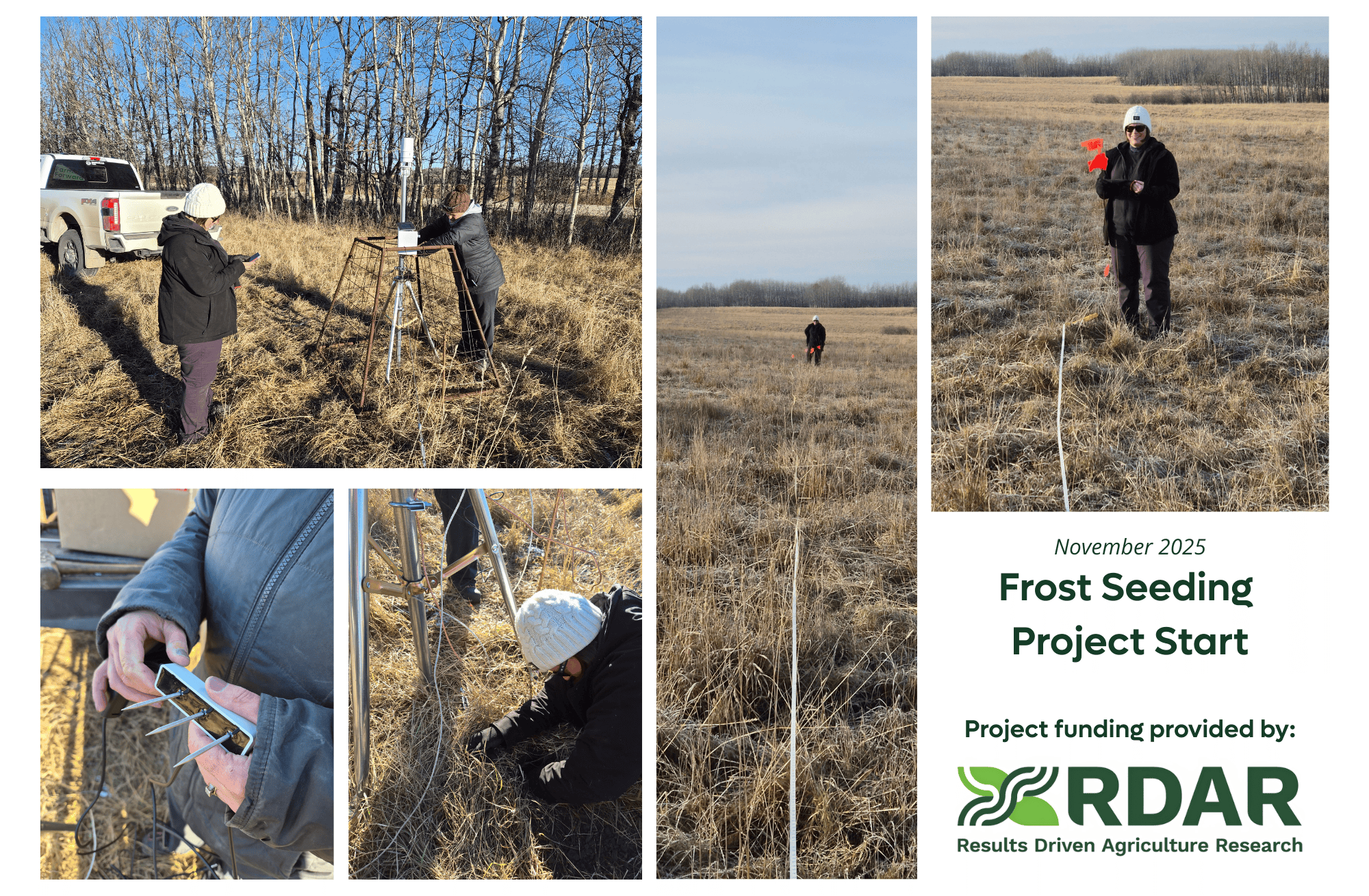 Kicking Off Our Frost Seeding Project in West-Central Alberta — Farming ...