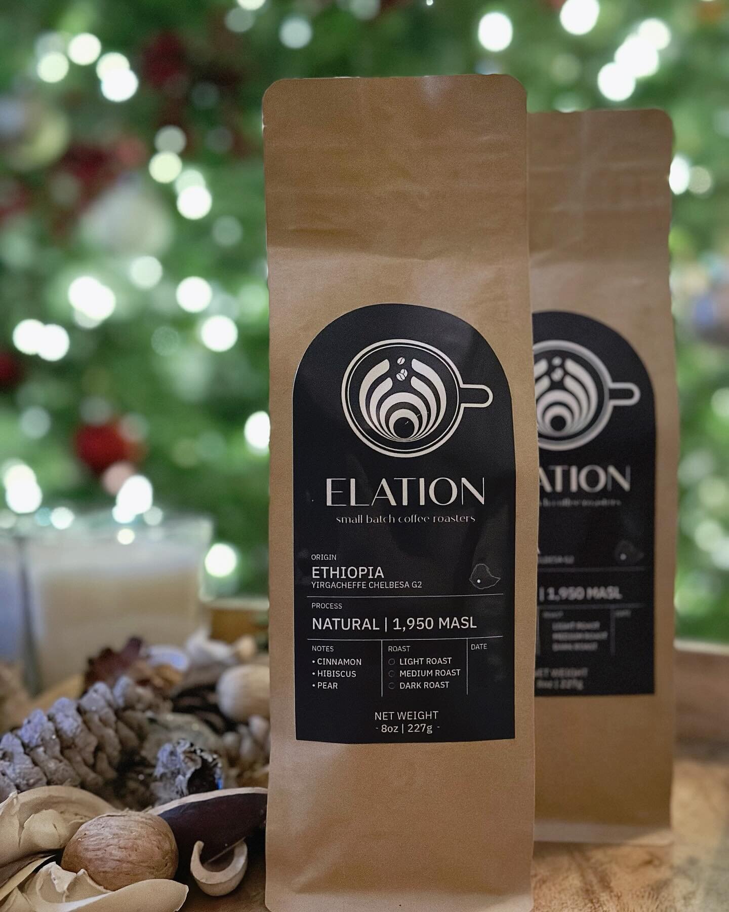 Merry Christmas and Happy Holidays to everyone! Thank you all so much for the love and support this year as Elation Coffee got off the ground and into your homes, it means the world to us. 

With Love - A&amp;M 🎄🎁