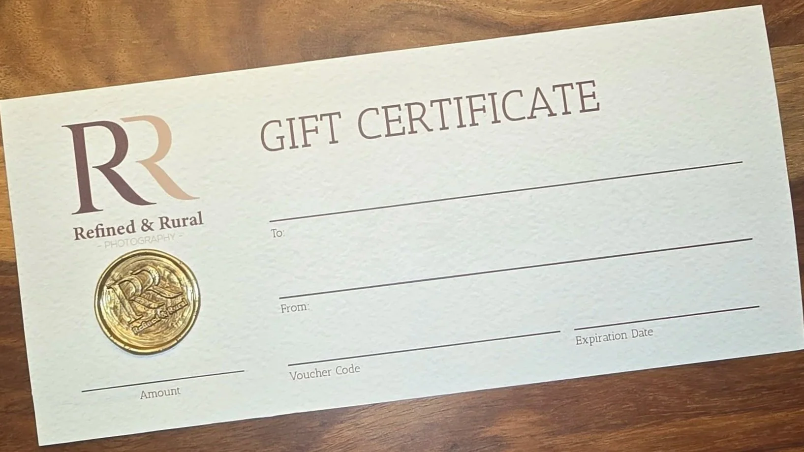 Gift Vouchers