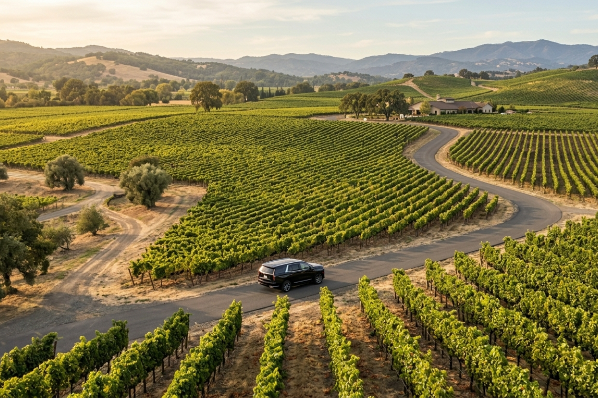 Why Luxury SUVs Are Ideal for Wine Country Terrain