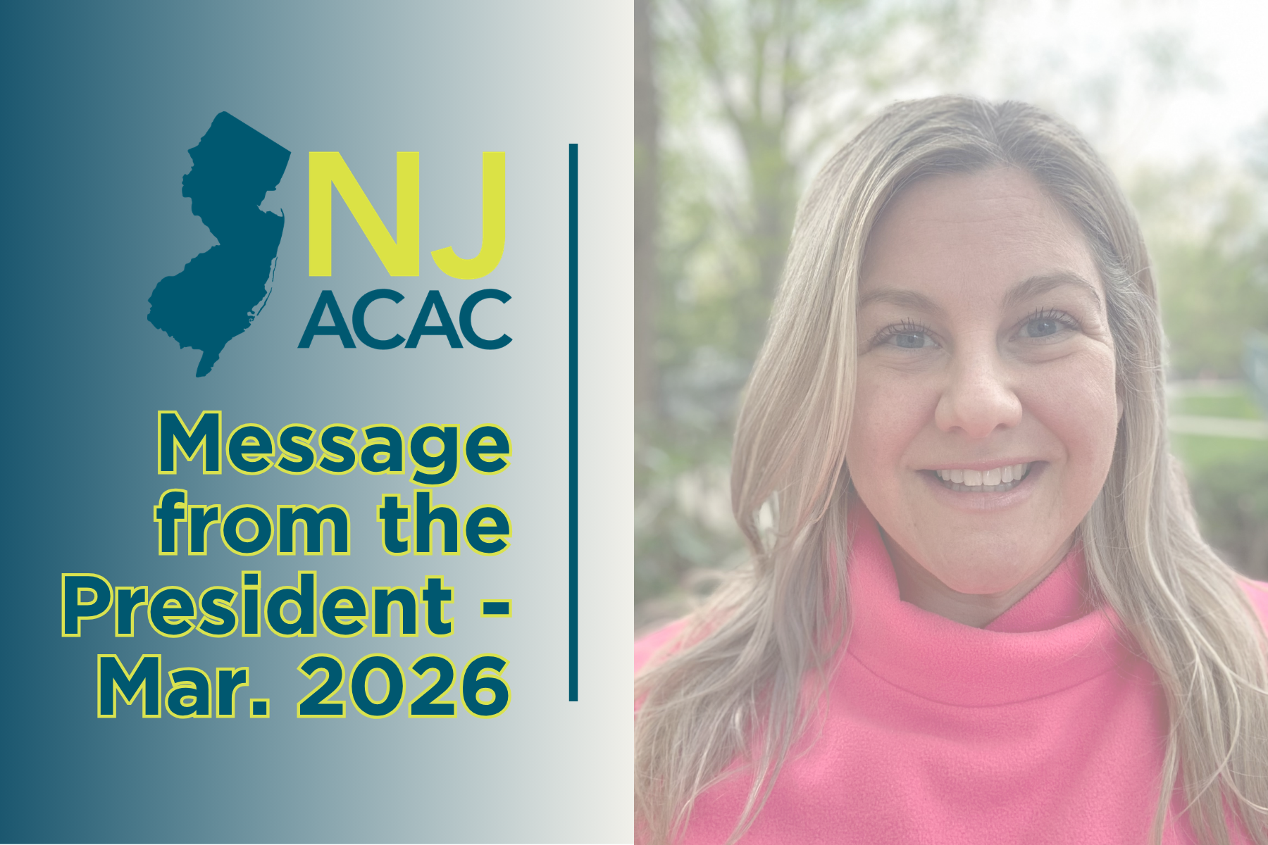 Message from the NJACAC President 