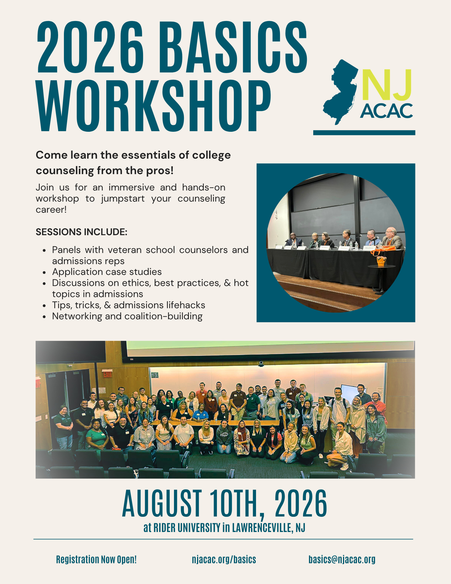 Basics of College Counseling Workshop  